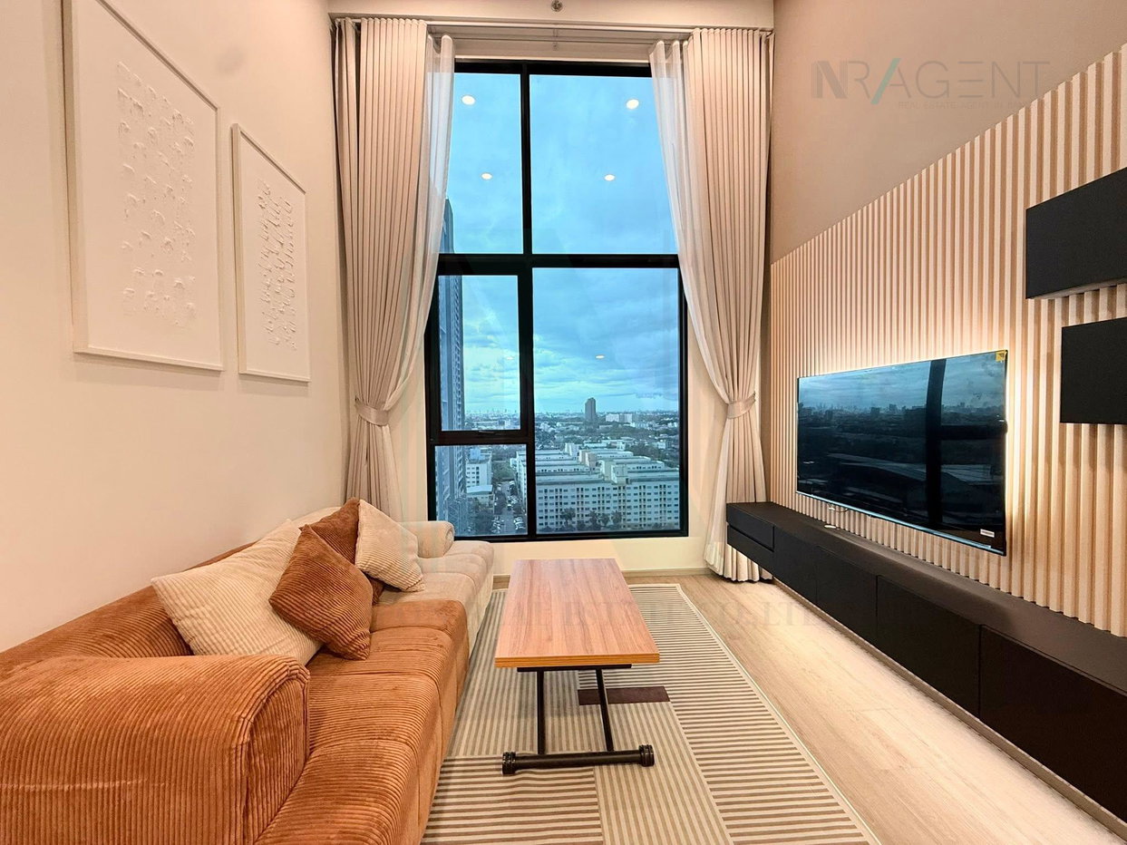 picture 📌 For Rent Condo ORIGIN PLUG & PLAY NONTHABURI STATION Building 1, Floor 15,Duplex 2 bed room, Room size 49 sqm - 7/8