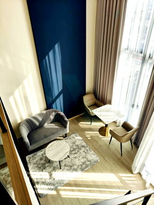 Condos for rent : For Rent Condo ORIGIN PLUG & PLAY NONTHABURI STATION Building 1, Floor 25,Duplex, Room size 32 sqm