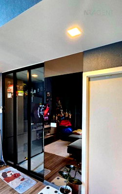 Condos for rent : 🚩 For rent condo THE COLLECT RATCHADA 32 Building 1, Floor 5,Moff, Room size 34 sqm