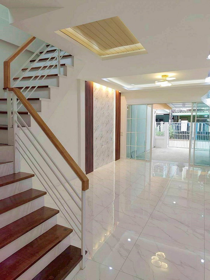 รูป บ้านสวย หลังริม รีโนเวทใหม่ สไตล์มินิมอล #หมู่บ้านเอเชีย โฮมทาวน์ 2 ไทรน้อย ใกล้การไฟฟ้าฝ่ายผลิต ไทรน้อย - รูปที่ 5/9