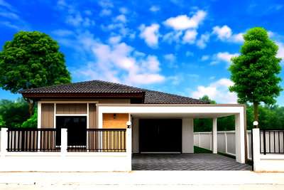 บ้านเดี่ยว เมืองพิษณุโลก พิษณุโลก : บ้านชั้นเดียว บ้านเดี่ยว พิษณุโลก ราคาถูก