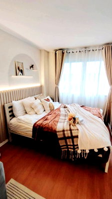 ขายคอนโด : ME2500243 คอนโดติดถนน ใกล้รถไฟฟ้า Lumpini Condo Town รามอินทรา หลักสี่ ห้องแต่งใหม่ สวยพร้อมอยู่