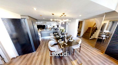 ขายคอนโด : 2 Bed Hybrid 2 Bath 137.62 SQ.M Ideo Rama 9-Asoke