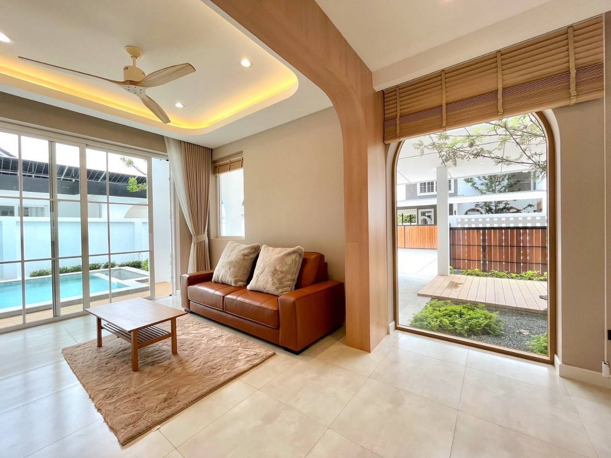 รูป Luxury Pool Villa 2 ชั้น สไตล์ Koji พร้อมสระว่ายน้ำส่วนตัว ทำเลเซ็นทรัล เชียงใหม่ แอร์พอร์ต #C7MG100771 - รูปที่ 22/28
