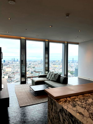 คอนโดให้เช่า : ให้เช่า The Ritz carlton at Mahanakorn 2นอนแต่งครบวิวสวย