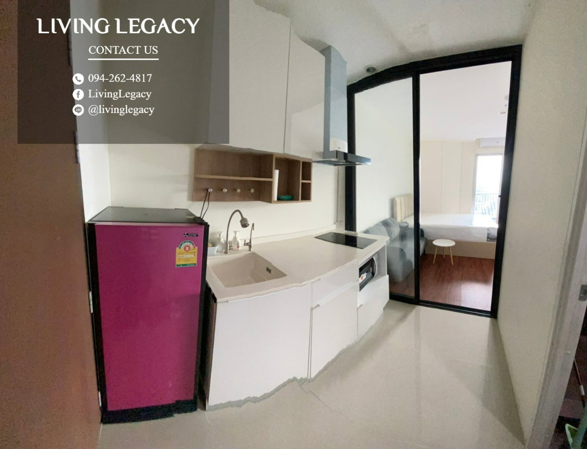 รูป SF0O9A เช่าด่วน คอนโด Asakan Place Srinakarindra 22 ตร.ม. ชั้น 25 | 1 นอน 1 น้ำ | 8,000 บาท/เดือน | LINE: @livinglegacy - รูปที่ 6/19