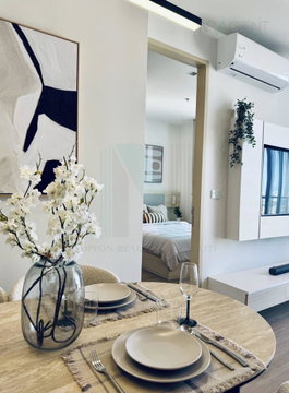 📌 For Rent Condo NOBLE STATE 39 Building 1, Floor 25,2 bed room, Room size 58 sqm