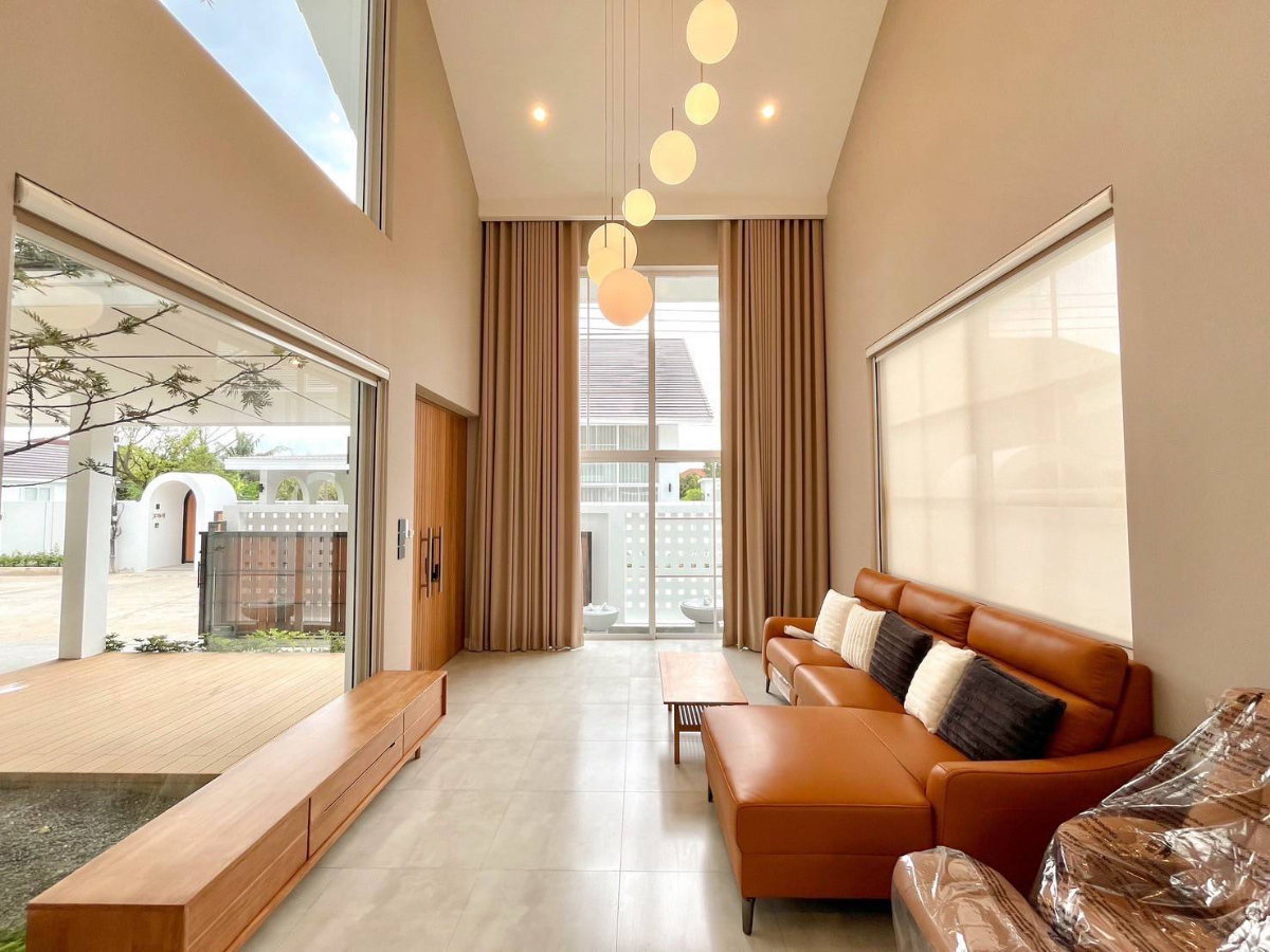 รูป Luxury Pool Villa 2 ชั้น สไตล์ Koji พร้อมสระว่ายน้ำส่วนตัว ทำเลเซ็นทรัล เชียงใหม่ แอร์พอร์ต #C7MG100771 - รูปที่ 8/28
