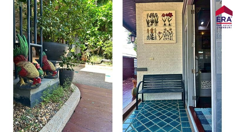 รูป ขายบ้านเดี่ยวชั้นเดียว หมู่บ้านคลาสสิคโฮม 2 ศรีราชา ฮวงจุ้ยดี ออกแบบโดยซินแส - รูปที่ 15/26