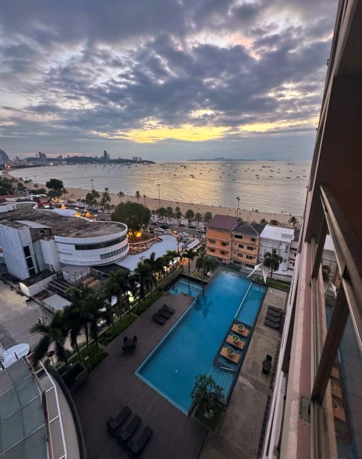 รูป KT0451📲LineID @556ryccg🏄♂️64 ตรม 1ห้องนอน ชั้น13 🏖️วิวชายหาดพัทยา🌴Northshore Condo พัทยาสาย1 - รูปที่ 3/15