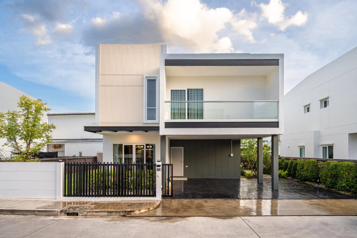 รูป 🏡 ให้เช่าบ้านเดี่ยว ปาล์มวิลล์โชตนา ทำเลศักยภาพ ใกล้เมือง พร้อมเข้าอยู่ - รูปที่ 1/15
