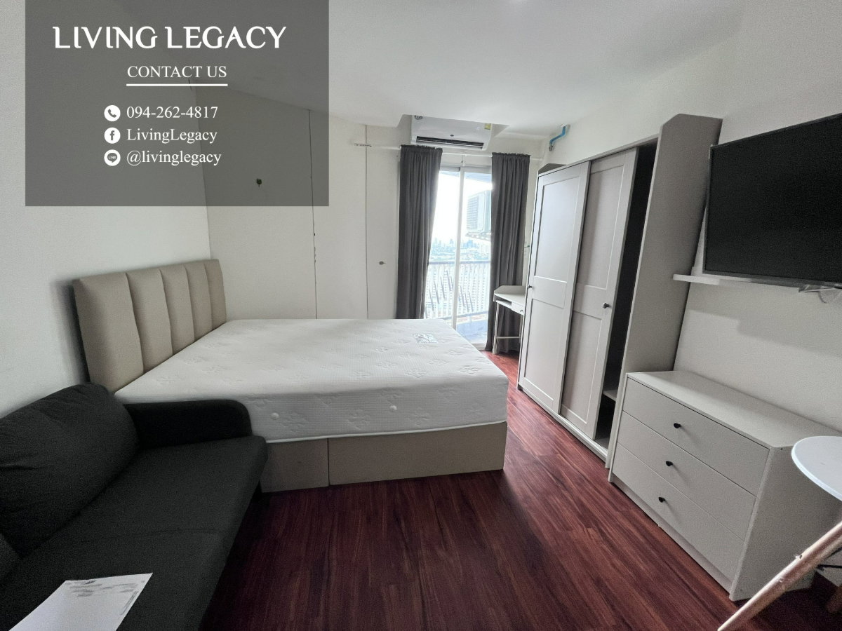 รูป SF0O9A เช่าด่วน คอนโด Asakan Place Srinakarindra 22 ตร.ม. ชั้น 25 | 1 นอน 1 น้ำ | 8,000 บาท/เดือน | LINE: @livinglegacy - รูปที่ 2/19