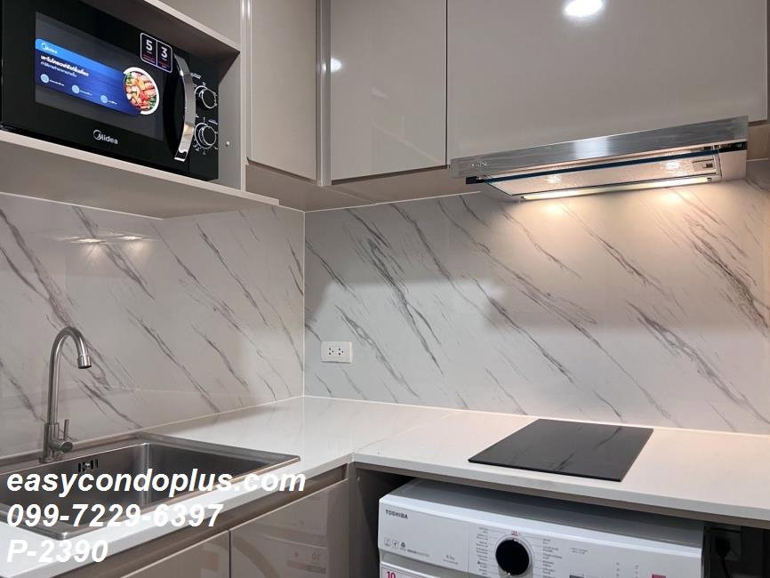 รูป P-2390 | The Belgravia @ Ratchada 17 ทำเลศักยภาพ ใกล้ MRT สุทธิสาร พร้อมเข้าอยู่ 16,000 บาท | Line Id: @easycondoplus | 099-229-6397 - รูปที่ 7/9