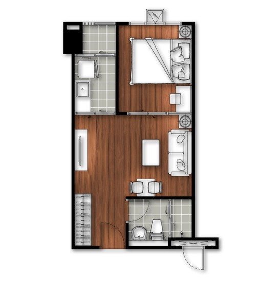 รูป 🏢 ขายคอนโด : Regent home 18 chaengwattana - laksi (รีเจ้นท์ โฮม 18 แจ้งวัฒนะ - หลักสี่)   รหัสทรัพย์ | 📌LNP-C13724  - รูปที่ 10/10