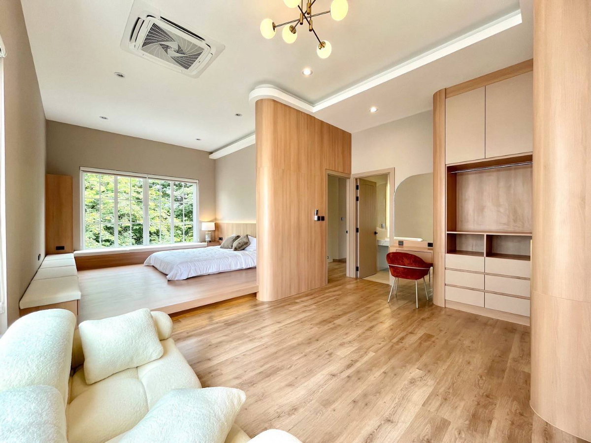 รูป Luxury Pool Villa 2 ชั้น สไตล์ Koji พร้อมสระว่ายน้ำส่วนตัว ทำเลเซ็นทรัล เชียงใหม่ แอร์พอร์ต #C7MG100771 - รูปที่ 15/28