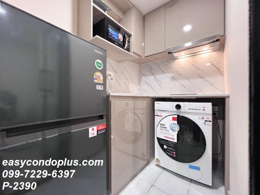 รูป P-2390 | The Belgravia @ Ratchada 17 ทำเลศักยภาพ ใกล้ MRT สุทธิสาร พร้อมเข้าอยู่ 16,000 บาท | Line Id: @easycondoplus | 099-229-6397 - รูปที่ 9/9