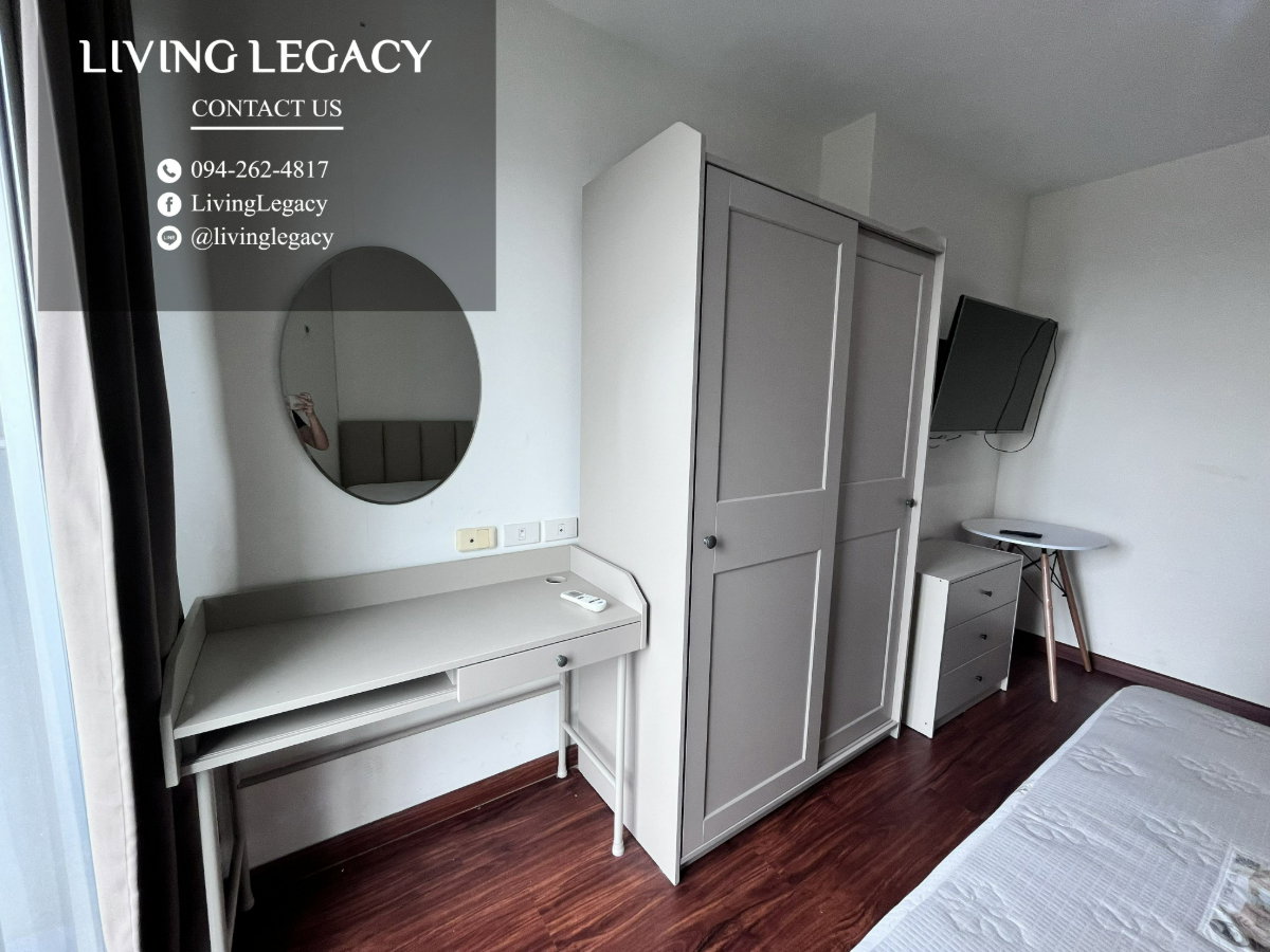รูป SF0O9A เช่าด่วน คอนโด Asakan Place Srinakarindra 22 ตร.ม. ชั้น 25 | 1 นอน 1 น้ำ | 8,000 บาท/เดือน | LINE: @livinglegacy - รูปที่ 4/19