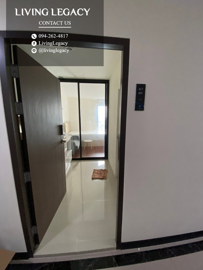 รูป SF0O9A เช่าด่วน คอนโด Asakan Place Srinakarindra 22 ตร.ม. ชั้น 25 | 1 นอน 1 น้ำ | 8,000 บาท/เดือน | LINE: @livinglegacy - รูปที่ 9/19