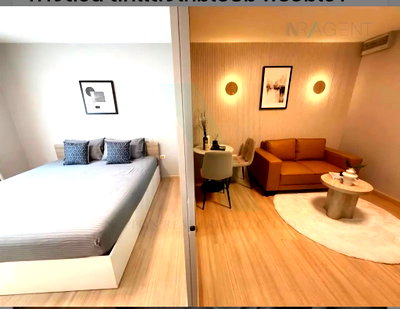 Condos for rent : 🚩 For Rent Condo SMART CONDO WATCHARAPOL Building B, Floor 4,1 bed room, Room size 31 sqm