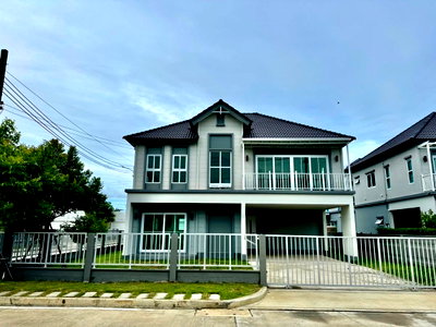 เช่าบ้านเดี่ยว นิคมบางปู(เหนือ) : 🏡 HM265 | ให้เช่าบ้านใหม่ แกรนด์ สิวารมย์ สุขุมวิท-บางปู 109 เฟอร์ฯ ครบ วิวสโมสร!