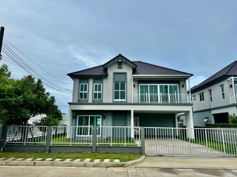 🏡 HM265 | ให้เช่าบ้านใหม่ แกรนด์ สิวารมย์ สุขุมวิท-บางปู 109 เฟอร์ฯ ครบ วิวสโมสร!