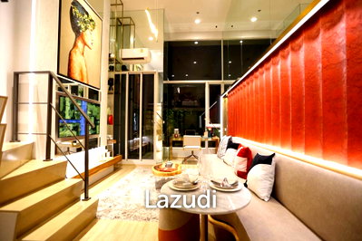ขายคอนโด : สตูดิโอไฮบริด 1 ห้องนอน 34.5 ตร.ม. คัลเจอร์ ทองหล่อ