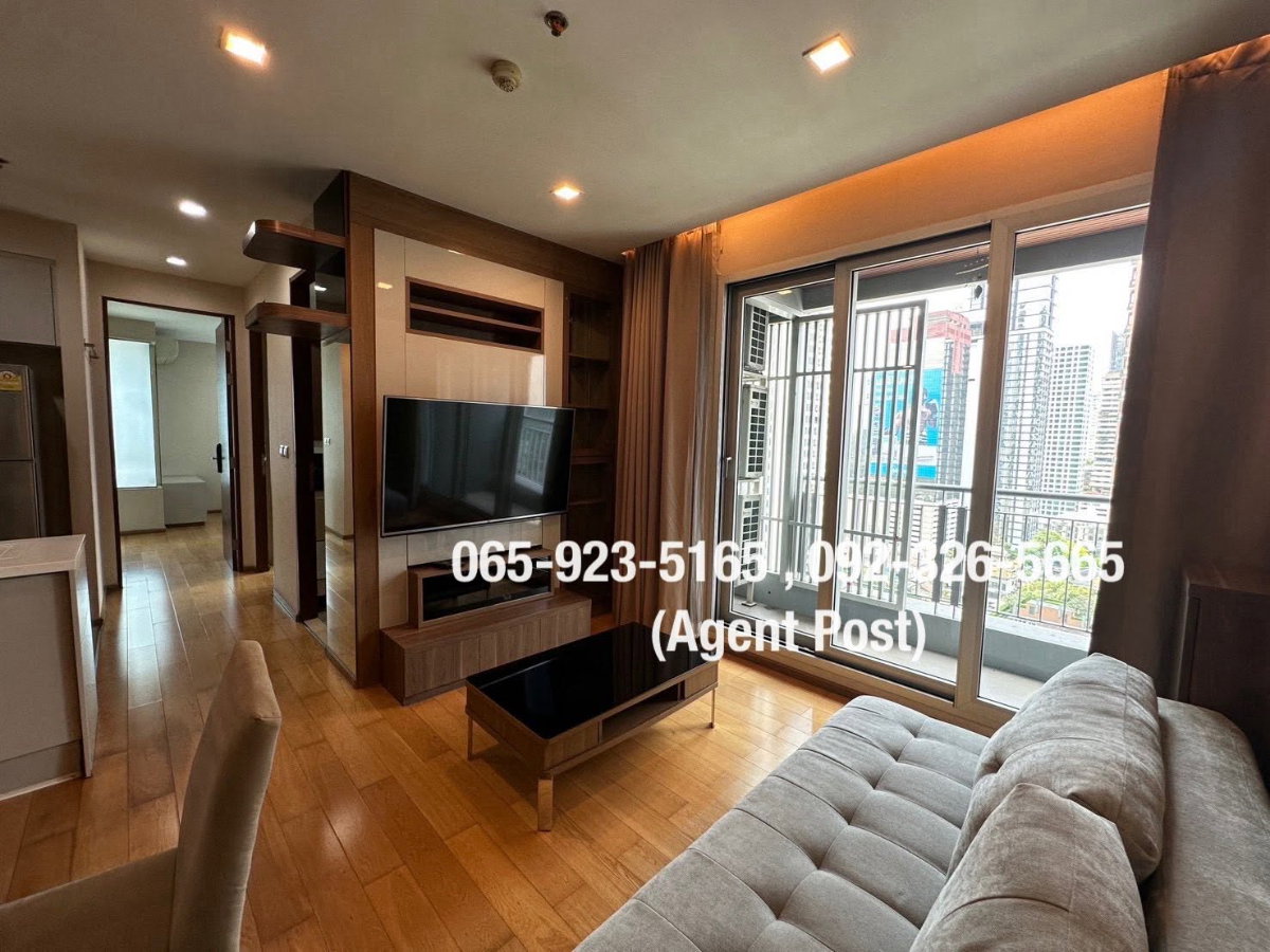 2ห้องนอนพร้อมอยู่ 🔥เช่าด่วน🔥 THE ADDRESS ASOKE (MRTเพชรบุรี)