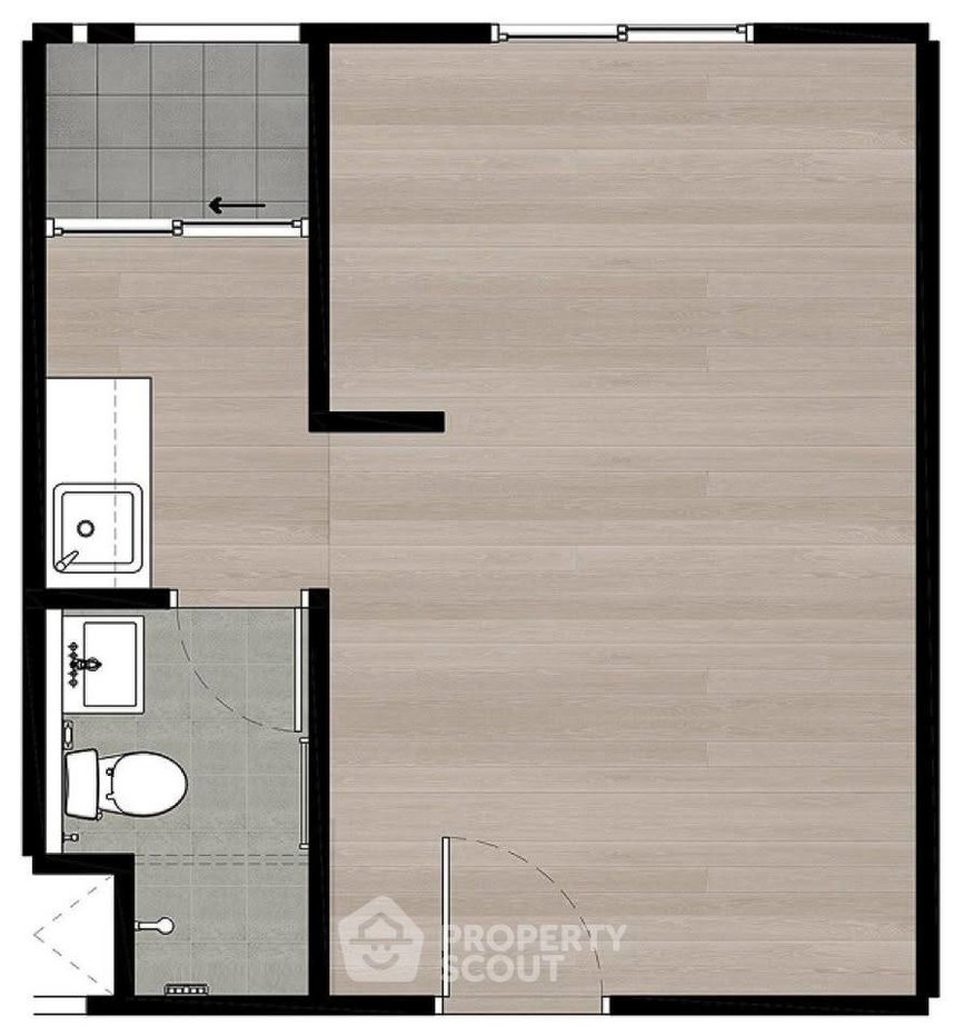 picture 1-BR Condo at Unio Ramkhamhaeng - Serithai in Khlong Kum (ID 3014851) - 6/10