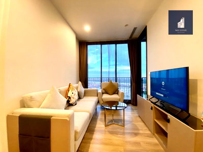 คอนโดให้เช่า : Oka Haus Sukhumvit 36 📍BTS Thonglor 1Bed 1Bath high floor take river view 