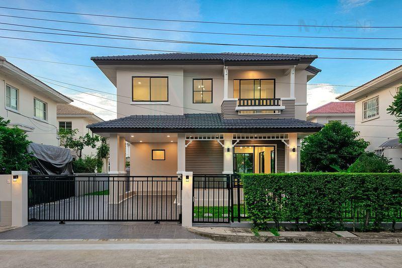 รูป 📌 ขายบ้านเดี่ยว โครงการ มัณฑนา ปิ่นเกล้า - พระราม 5 2 ชั้น 3 ห้องนอน 3 ห้องน้ำ - รูปที่ 1/8