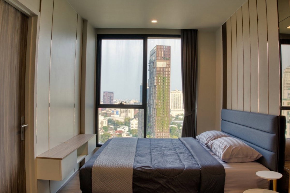 รูป Condo for RENT/SALE : Ideo Q Sukhumvit 36  𝐒𝐢𝐳𝐞 : 65 sqm. 2 Bedroom /2 Bathroom ( Bathtub) /Balcony/City view   𝐅𝐥𝐨𝐨𝐫 : 23rd  - รูปที่ 7/15