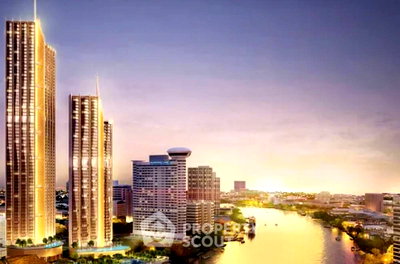 Condos for sale : 3-BR 146 Sqm High-Floor At Magnolias Waterfront Residences, BTS Saphan Taksin (ID 3010609)