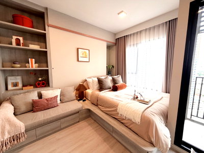 Condos for rent : 🔥16k!! Condo for rent, near MRT Cultural Center | COBE Ratchada-Rama 9 | Fully new furniture, near The Street Ratchada