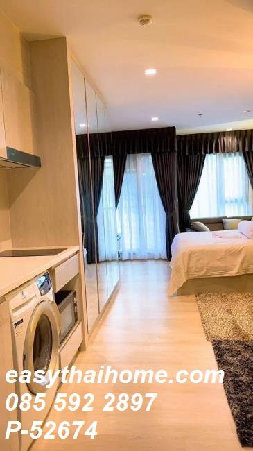 รูป P-52674 🔑 ให้เช่าคอนโดไลฟ์ วัน ไวร์เลส ห้องสตูดิโอ ชั้น22 วิวสวน ใกล้ BTS เพลินจิต Line: @easythaihome 085-592-2897 - รูปที่ 10/12