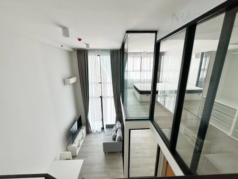 For Rent Condo IDEO CHARAN 70 - RIVERVIEW Building 1, Floor 35,Duplex, Room size 51 sqm