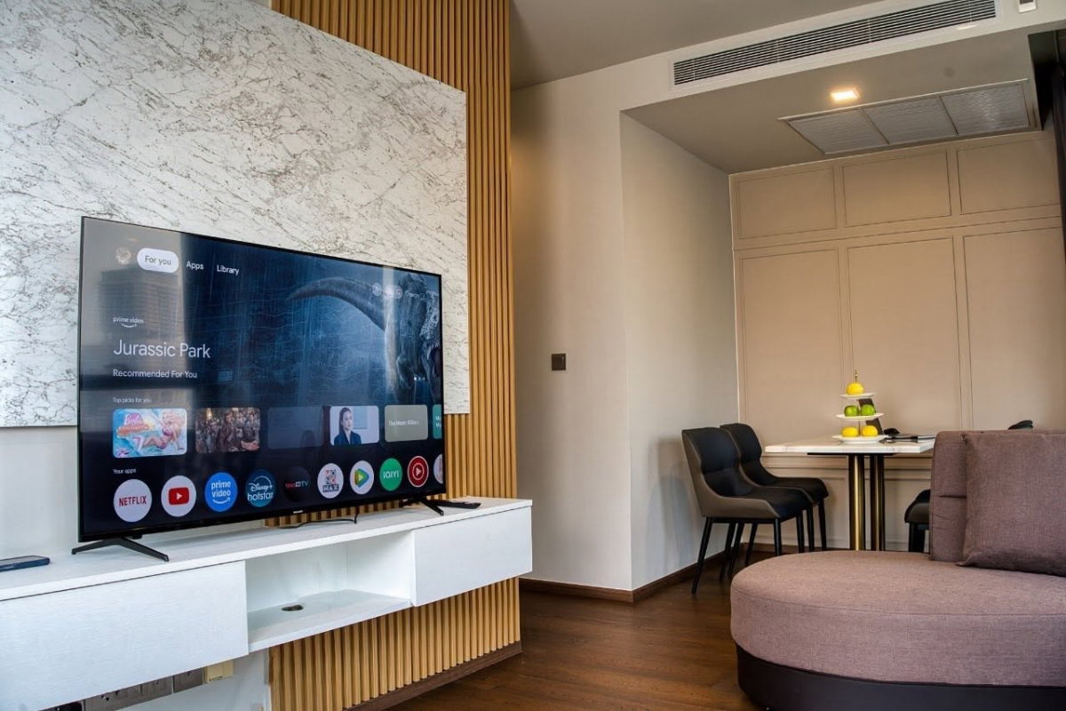 รูป Condo for RENT/SALE : Ideo Q Sukhumvit 36  𝐒𝐢𝐳𝐞 : 65 sqm. 2 Bedroom /2 Bathroom ( Bathtub) /Balcony/City view   𝐅𝐥𝐨𝐨𝐫 : 23rd  - รูปที่ 5/15
