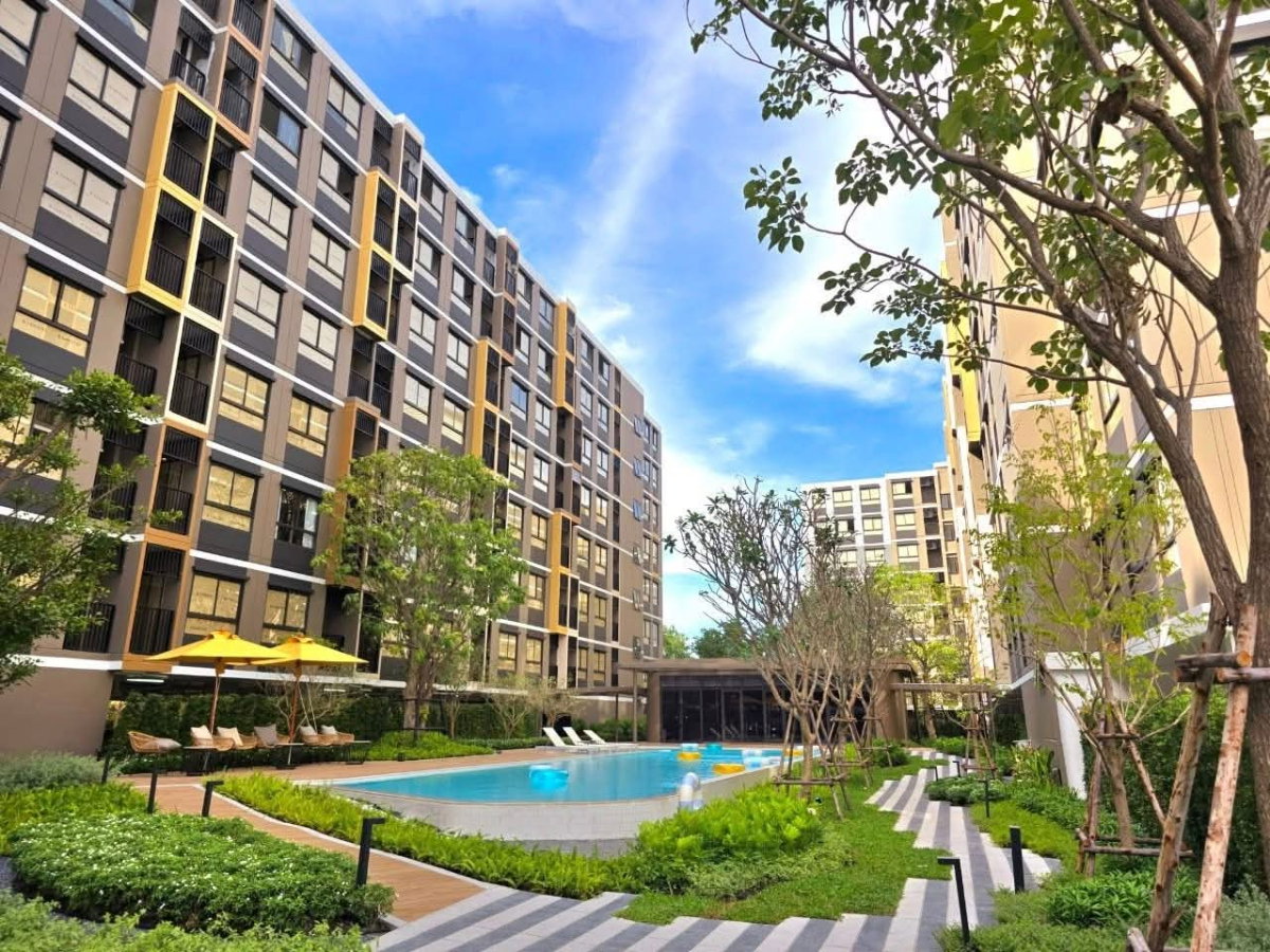 รูป 💸 ผ่อนสบายกระเป๋าได้คอนโดแสนสิริ dcondo air ลาดกระบัง เงินเดือน 18,000 ก็เป็นเจ้าของได้ เริ่ม 1.75 ล้านบาท โทรด่วน 061-6161426 - รูปที่ 8/10
