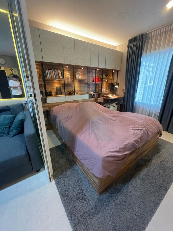 รูป ให้เช่าคอนโด แอสปาย เอราวัณ อาคาร B ชั้น 19 1 ห้องนอน ขนาด 30 ตรม ใกล้ Big C Jumbo สำโรง - รูปที่ 6/8