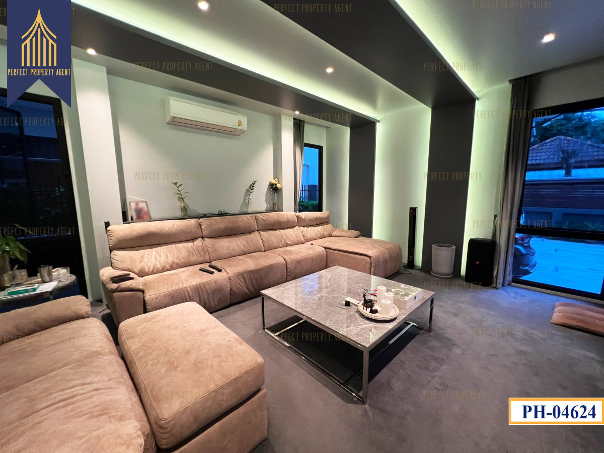 รูป ขายบ้าน 2 หลัง บนเนื้อที่ 200 วา พัฒนาการ 58 ศรีนครินทร์ สระว่ายน้ำ Fully furnished - รูปที่ 24/60