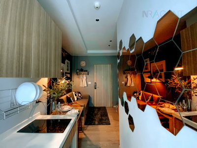 Condos for rent : 🎉 For rent condo ALTITUDE UNICORN SATHORN-THA PHRA Building 1, Floor 12,1 bed room, Room size 25 sqm