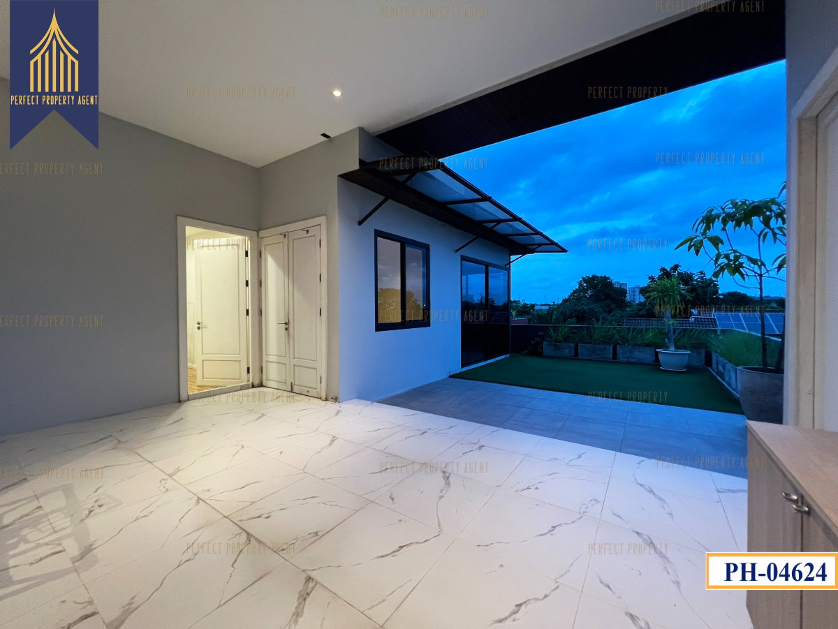 รูป ขายบ้าน 2 หลัง บนเนื้อที่ 200 วา พัฒนาการ 58 ศรีนครินทร์ สระว่ายน้ำ Fully furnished - รูปที่ 45/60