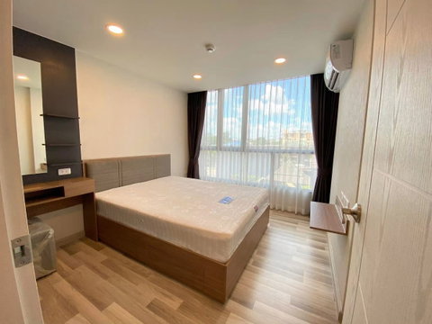 Condo for rent "The Cube Premium Ramintra 34" Floor 3, Size 30 sq.m., 1 Bedroom, 1 Bathroom, Near the Pink Line MRT Station. 
