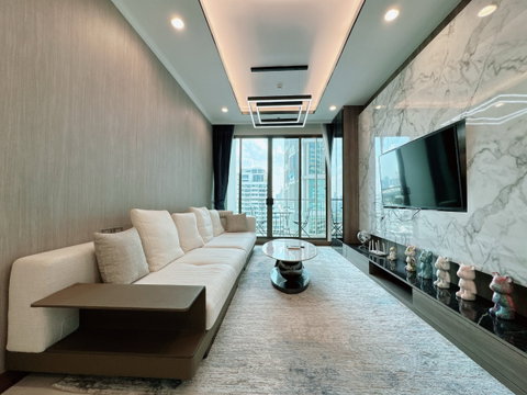 PFD-08677 Condo for rent Supalai Oriental Sukhumvit 39 , beautiful room, fully furnished, ready to move in, near BTS Phrom Phong 🏙️✨