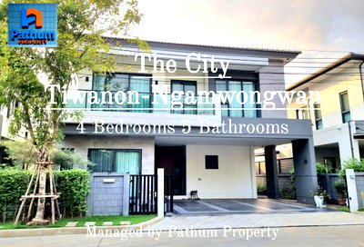 เช่าบ้านเดี่ยว ถนนงามวงศ์วาน :  (60000) Luxury House for Rent Nonthaburi Tiwanon ngamwongwan – Ideal for Expats  𝐓𝐡𝐞 𝐜𝐢𝐭𝐲 𝐭𝐢𝐰𝐚𝐧𝐨𝐧 𝐧𝐠𝐚𝐦𝐰𝐨𝐧𝐠𝐰𝐚𝐧