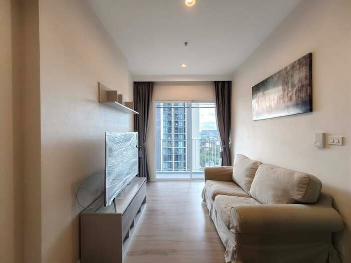 รูป 💖💖FOR RENT!! Amber by Eastern Star ขนาด 35 ตรม.ชั้น 17 แต่งครบ ติด MRT สถานีแยกติวานนท์ [พร้อมอยู่ 27/7/69] สอบถาม Line ID: @atfirm💖💖 - รูปที่ 3/11