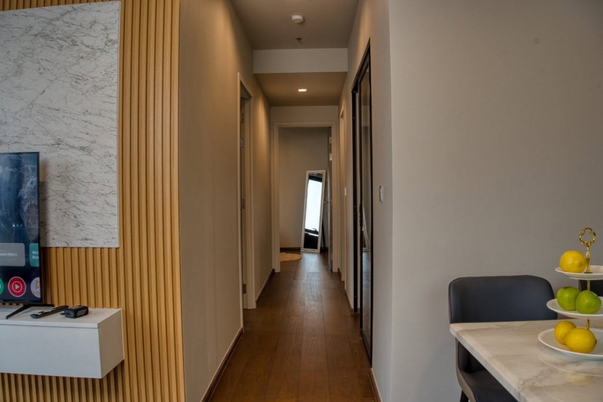 รูป Condo for RENT/SALE : Ideo Q Sukhumvit 36  𝐒𝐢𝐳𝐞 : 65 sqm. 2 Bedroom /2 Bathroom ( Bathtub) /Balcony/City view   𝐅𝐥𝐨𝐨𝐫 : 23rd  - รูปที่ 10/15