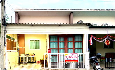 ทาวน์โฮม กระทุ่มแบน สมุทรสาคร : บ้านราคาดี 1.59 ล้าน ทาวน์เฮ้าส์ชั้นเดียวแปลงมุม พร้อมอยู่ 20.60 ตร.ว.  อ.กระทุ่มแบน จ.สมุทรสาคร