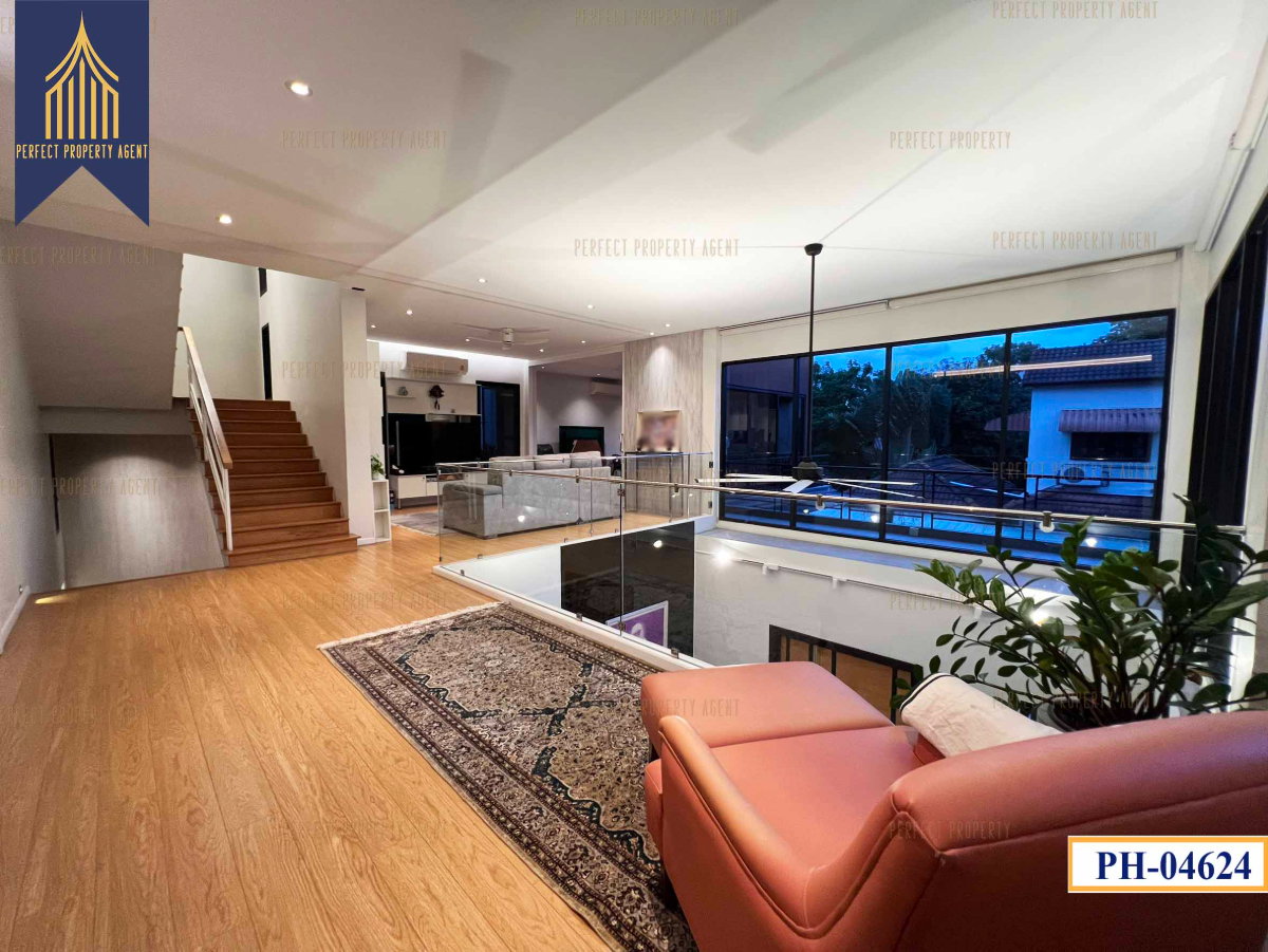 รูป ขายบ้าน 2 หลัง บนเนื้อที่ 200 วา พัฒนาการ 58 ศรีนครินทร์ สระว่ายน้ำ Fully furnished - รูปที่ 32/60