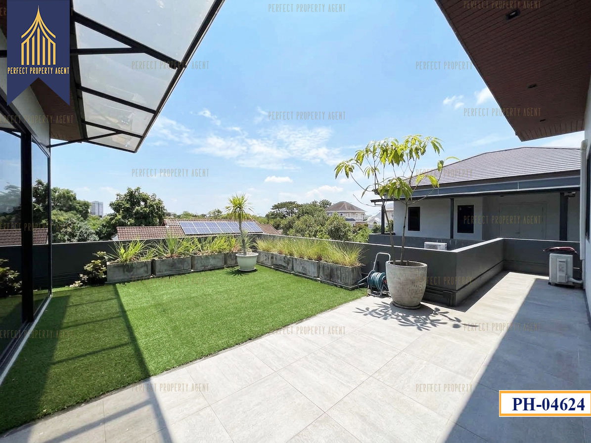 รูป ขายบ้าน 2 หลัง บนเนื้อที่ 200 วา พัฒนาการ 58 ศรีนครินทร์ สระว่ายน้ำ Fully furnished - รูปที่ 55/60