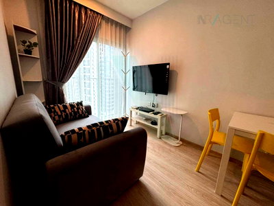 Condos for rent : 🎉 For Rent Condo NOBLE REVOLVE RATCHADA Building 1, Floor 15,1 bed room, Room size 26 sqm